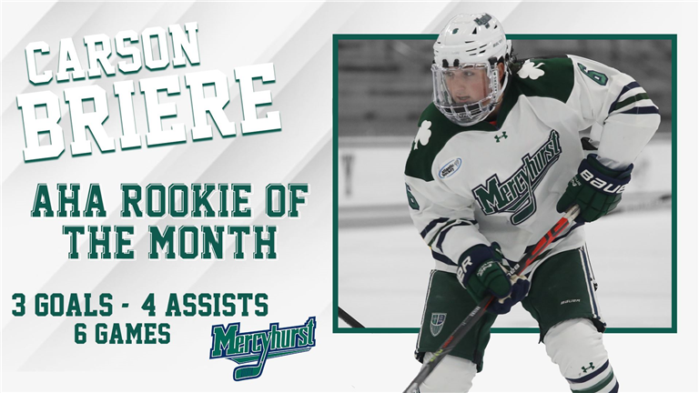 Carson Briere Rookie of the Month